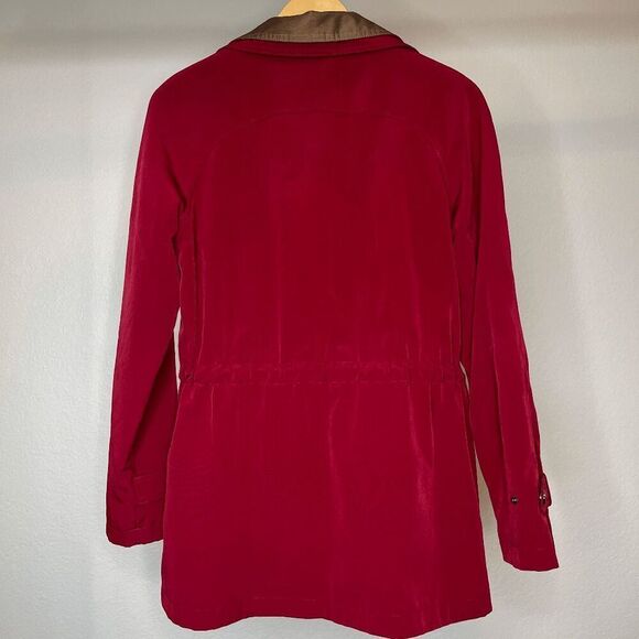 Women's Red Field‎ Coat Parka Size Small - Picture 7 of 8